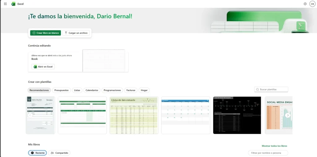 Excel online gratis