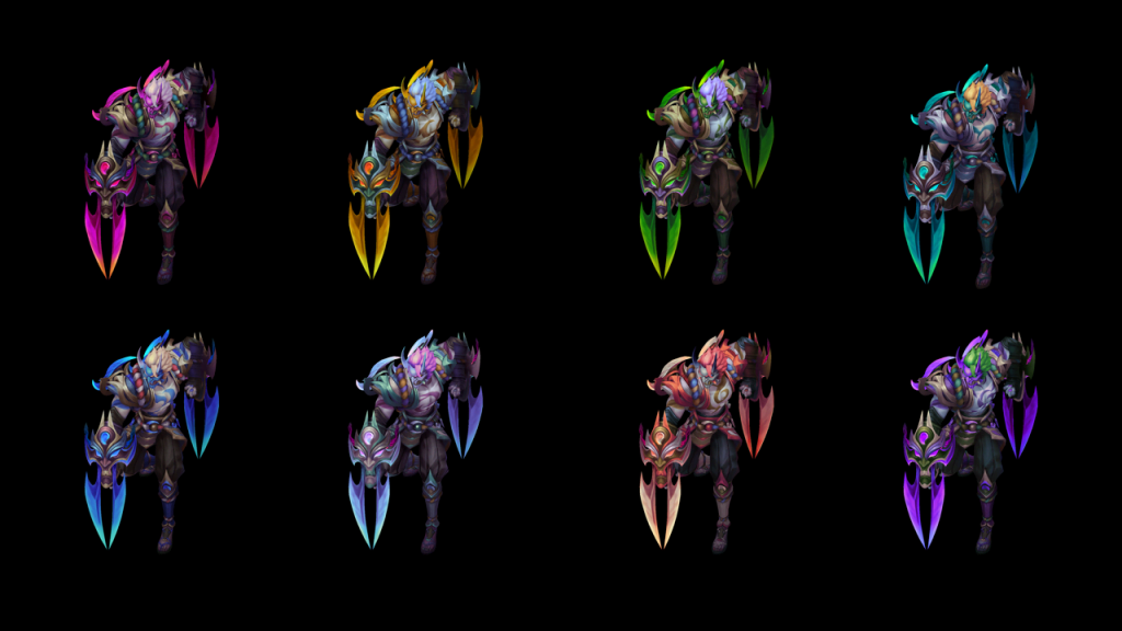 Zed Luna de Sangre Chromas