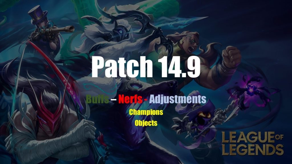 patch 14.9 notes