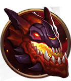 Dragon infernal icono