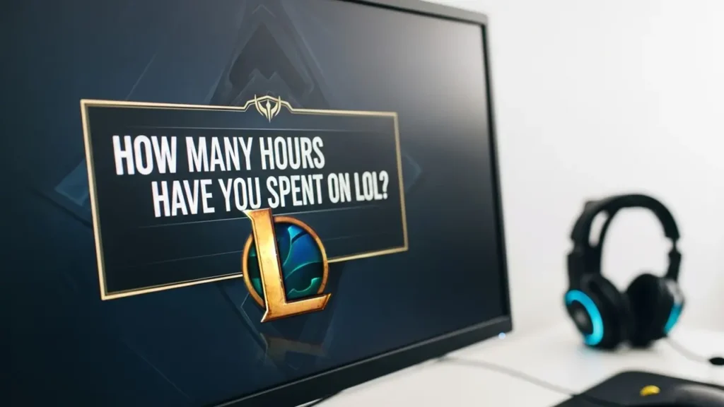 League of legends hours played