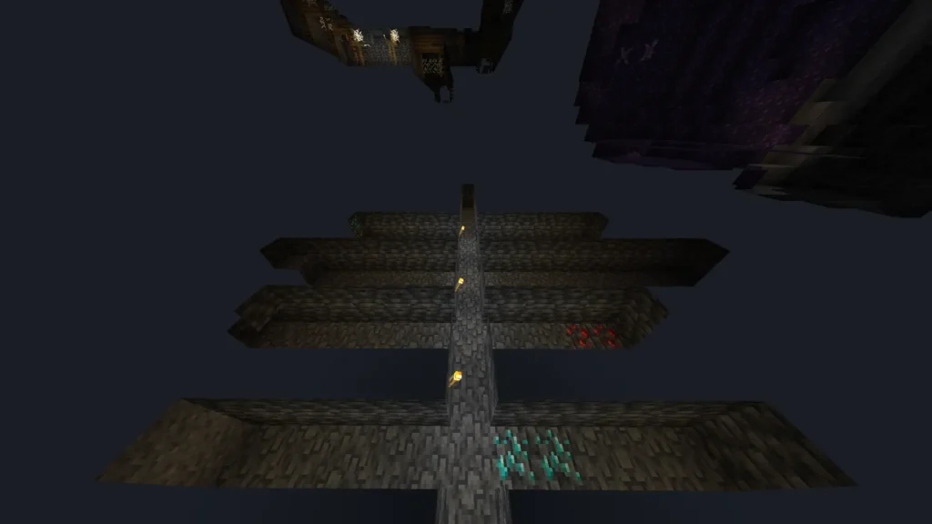 Método para conseguir diamantes en Minecraft (Branch Mining)