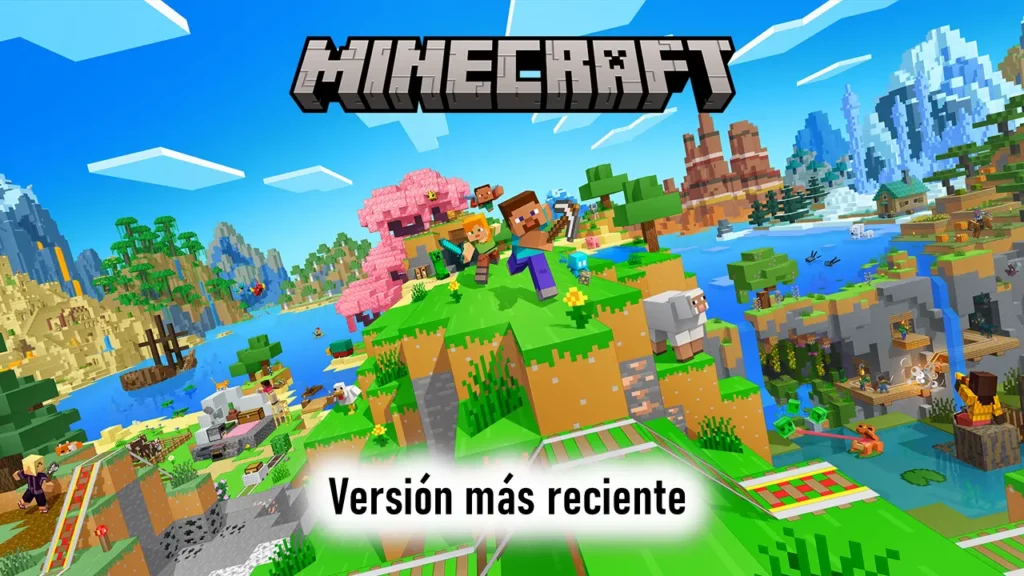 Versión más reciente de Minecraft
