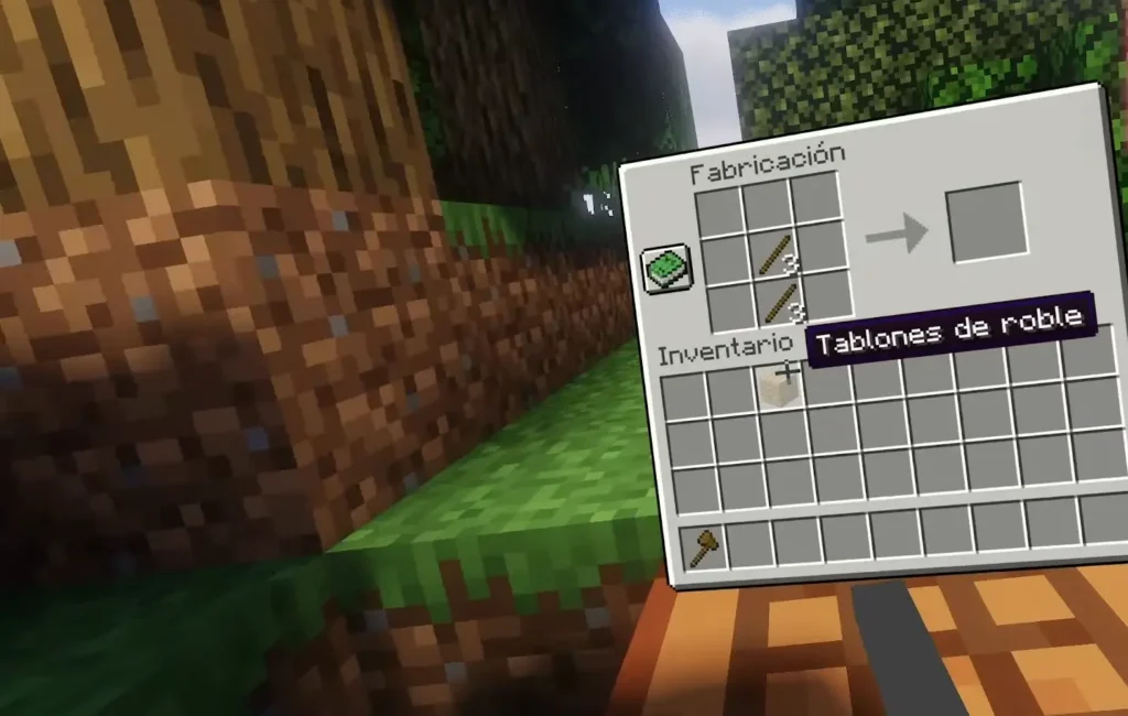 Minecraft VR gameplay